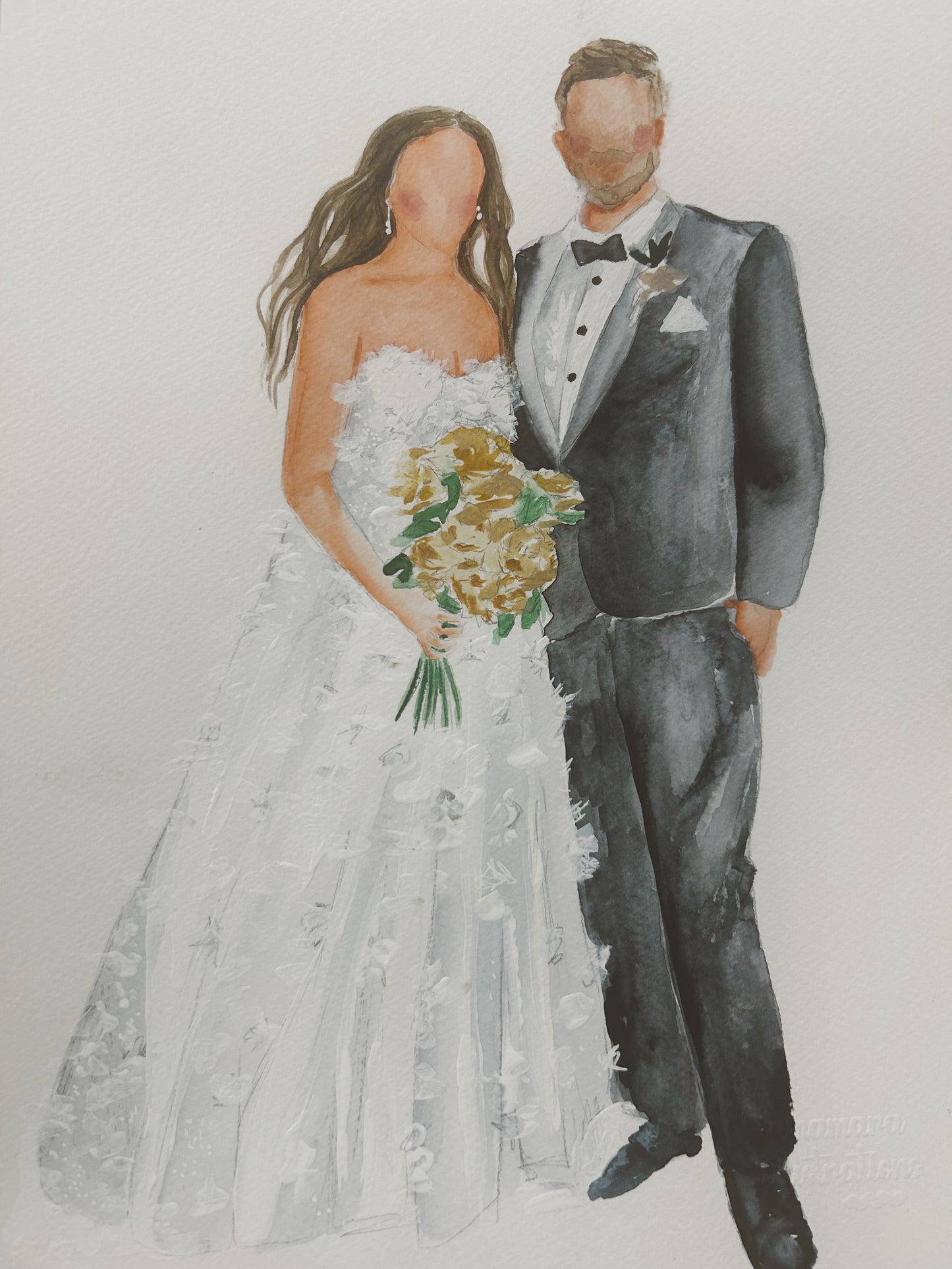 Fashion illustration personalized